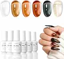 Amazon.com: Gellen Jelly Gel Nail Polish, Amber Tortoise